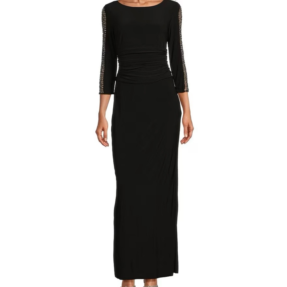 Elegant Black Evening Gown
